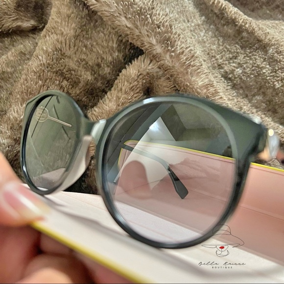 FENDI Gradient Safilo 807 Black Sunglasses BRAND NEW - Picture 9 of 16